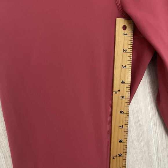 Lululemon Align High-Rise Pant Size 10 Women Pomegranate Yoga Soft Workout Capri - Picture 10 of 13